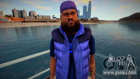 African-American with a beard for GTA San Andreas
