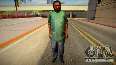Homeless man from GTA 5 v5 for GTA San Andreas