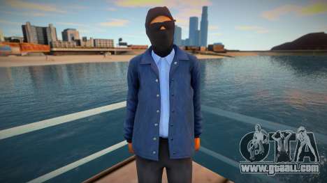 Fbi agent in a mask for GTA San Andreas