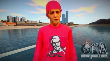 The guy in the red jacket for GTA San Andreas