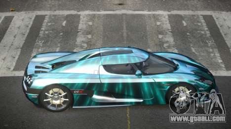 Koenigsegg CCX GST-R S10 for GTA 4