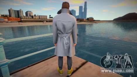 Dude in a coat from DLC Dinero GTA Online for GTA San Andreas