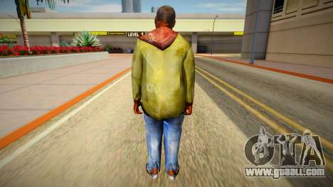 Homeless man from GTA 5 v4 for GTA San Andreas