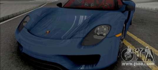 Porsche 918 Spyder 2014 (SA Lights)