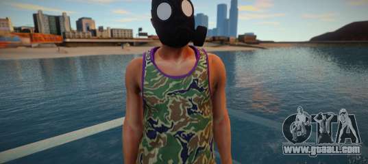 Dude in a gas mask from GTA Online