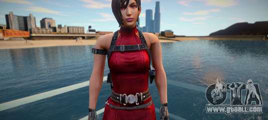 Ada Wong red short dress