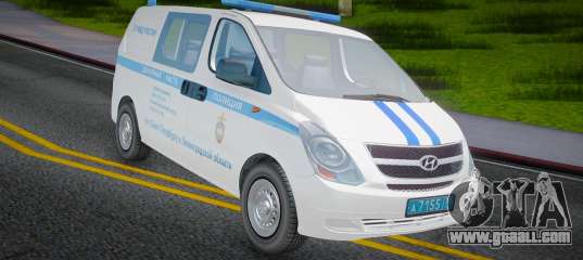 Hyundai H-1 Starex Police of the Russian Interior Ministry