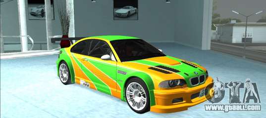 BMW M3 GTR Skin IvanCorn