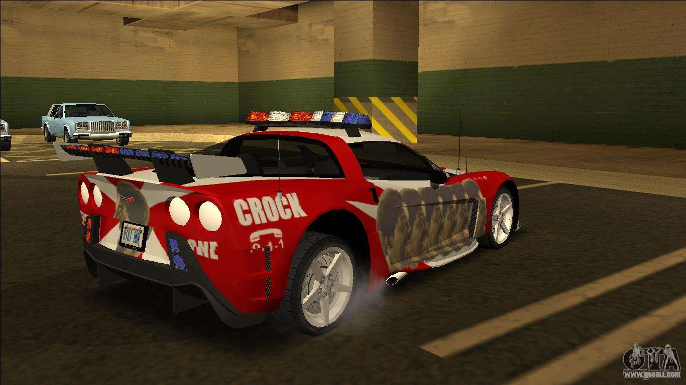 Chevrolet Cross Corvette C6 (Pepega Edition) for GTA San Andreas