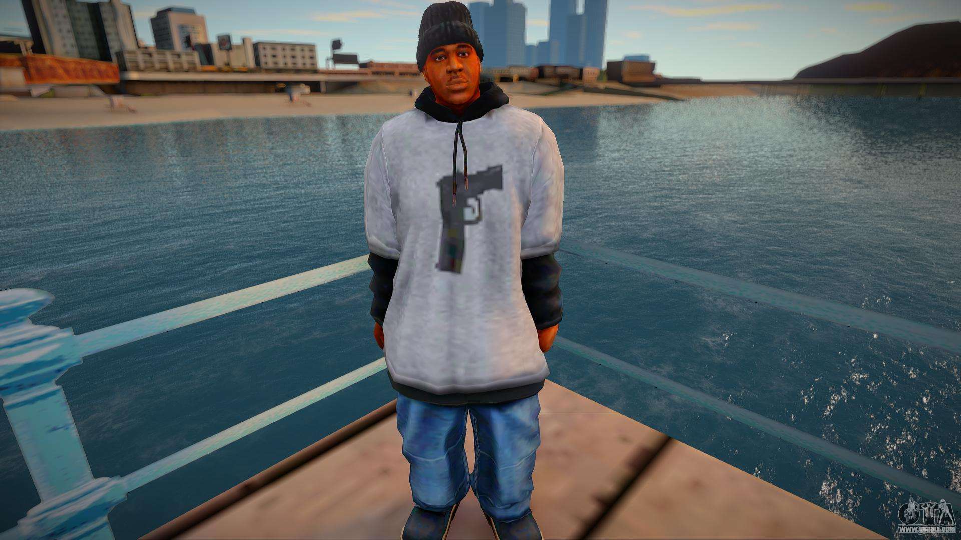 Download Snoop Dogg from the game Def Jam Fight For NY for GTA San Andreas