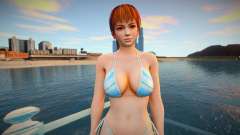 Kasumi erotic blue bikini for GTA San Andreas