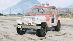 Jeep Wrangler Jurassic Park (YJ) 1993〡add-on for GTA 5