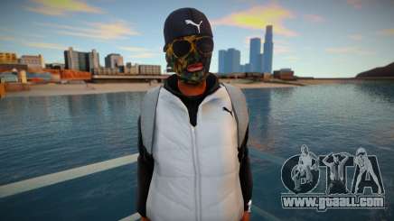 The guy in the mask with the backpack for GTA San Andreas
