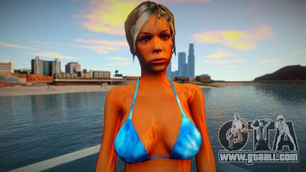 Girl in a bikini for GTA San Andreas