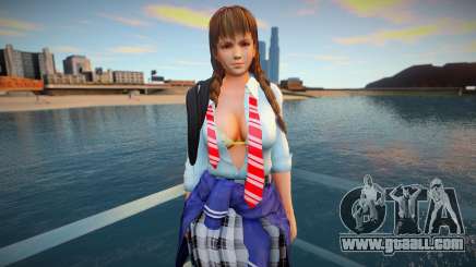 Hitomi - Spring School Wear for GTA San Andreas
