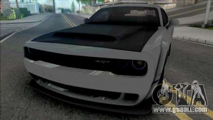 Dodge Challenger Demon SRT 2019 for GTA San Andreas