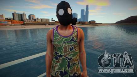 Dude in a gas mask from GTA Online for GTA San Andreas