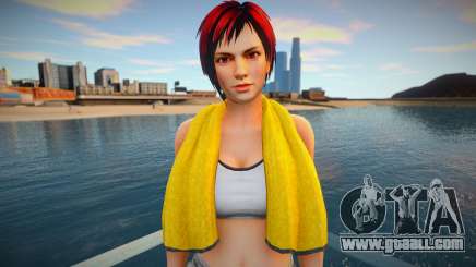 Mila with a towel from Dead or Alive for GTA San Andreas