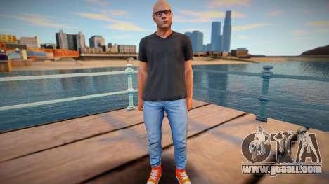 Bald dude from GTA Online for GTA San Andreas