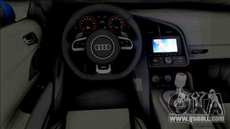 Audi R8 Spyder (SA Lights) for GTA San Andreas