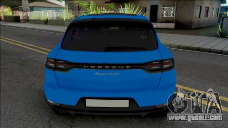 Porsche Macan Turbo Blue for GTA San Andreas