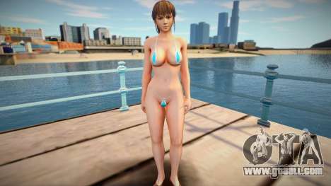 Hitomi (Pistachio) from Dead Or Alive Xtreme Ven for GTA San Andreas