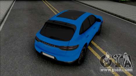 Porsche Macan Turbo Blue for GTA San Andreas