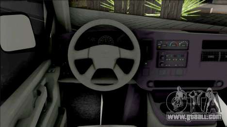 GMC Savana 2500 Utilty Van for GTA San Andreas