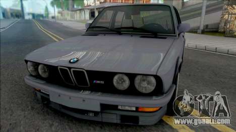 BMW M5 E28 [HQ] for GTA San Andreas