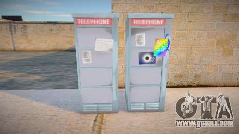 4K Telephone Booth for GTA San Andreas