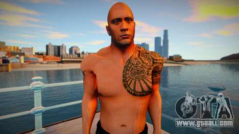 The Rock - WWE2k15 for GTA San Andreas