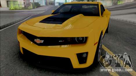 Chevrolet Camaro ZL1 [HQ] for GTA San Andreas