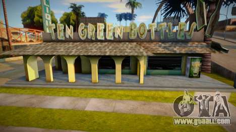 Ten Green Bottles Bar Textures for GTA San Andreas