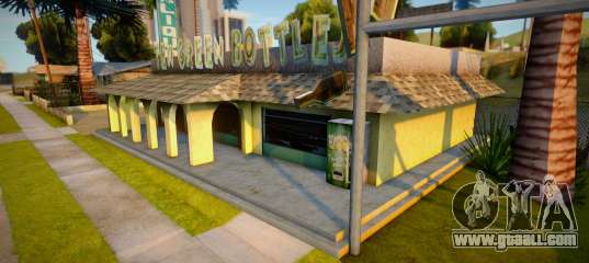 Ten Green Bottles Bar Textures