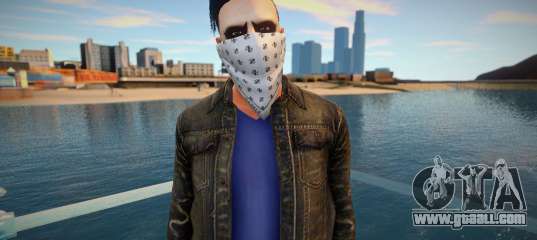 Light facial handkerchief ped