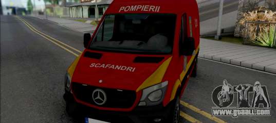 Mercedes-Benz Sprinter Scafandrii Pompierii