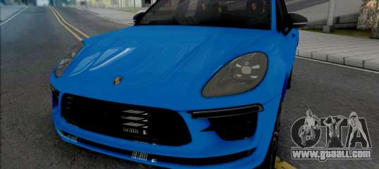 Porsche Macan Turbo Blue
