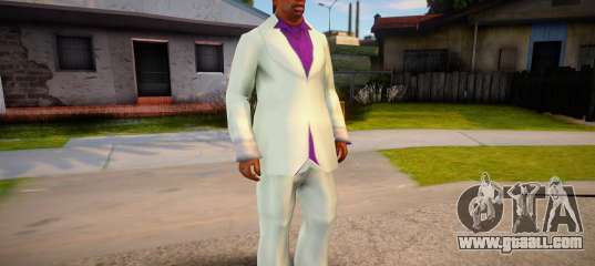 Lance Vance white suit for CJ for GTA San Andreas