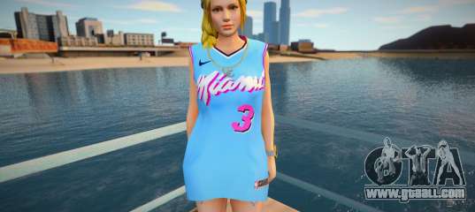 DOA Helena Douglas Fashion Casual V1 Miami Heat