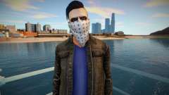 Light facial handkerchief ped for GTA San Andreas