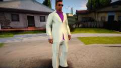 Lance Vance white suit for CJ for GTA San Andreas