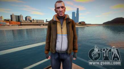Niko Bellic - GTA IV for GTA San Andreas
