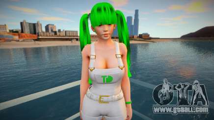 Lei Fang as a Grove Street Member for GTA San Andreas