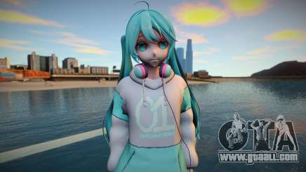 Music Cafe Miku Hatsune for GTA San Andreas