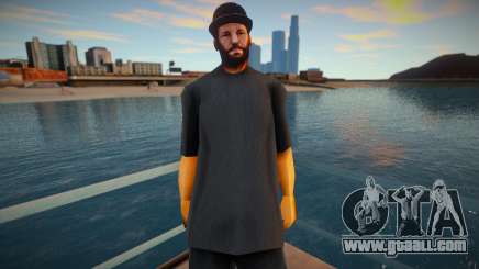 Str3sU ComputerS Skin - Black Style for GTA San Andreas