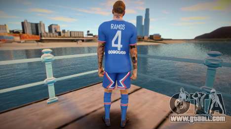 [PES 2021] Sergio Ramos in PSG for GTA San Andreas