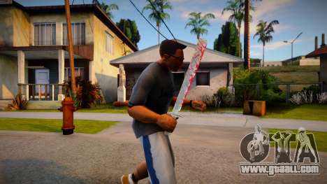 Jason Voorhees - machete for GTA San Andreas