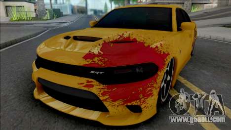 Dodge Charger SRT Hellcat 2015 Tuned for GTA San Andreas