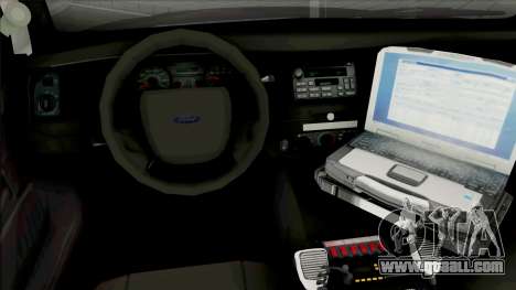 Ford Crown Victoria 1998 CVPI LAPD GND v2 for GTA San Andreas
