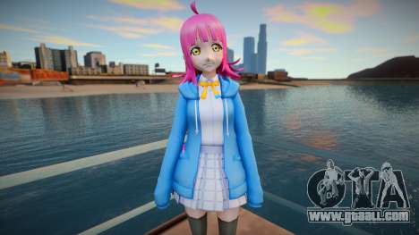 Rinna Tennoji (Love Live Nijigasaki) v2 for GTA San Andreas